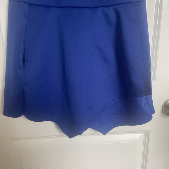 Charlotte Russe Blue Low Cut Romper - Picture 2 of 5